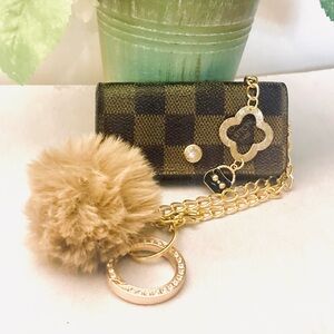 Louis Vuitton Damier Ebene Multicles 4 Key Wallet